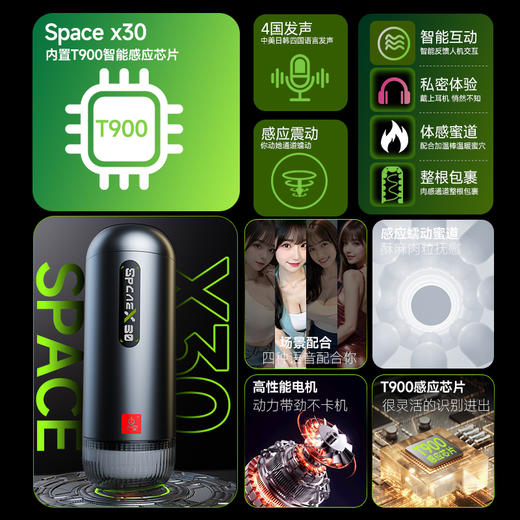 【视频展示】太空-全自动真阴伸缩夹XI飞机杯 商品图5