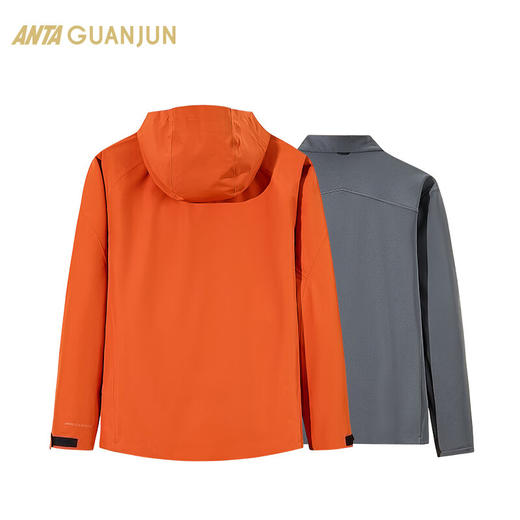 安踏冠军户外系列丨防泼水冲锋衣外套梭织内胆两件套男装152440616 商品图8