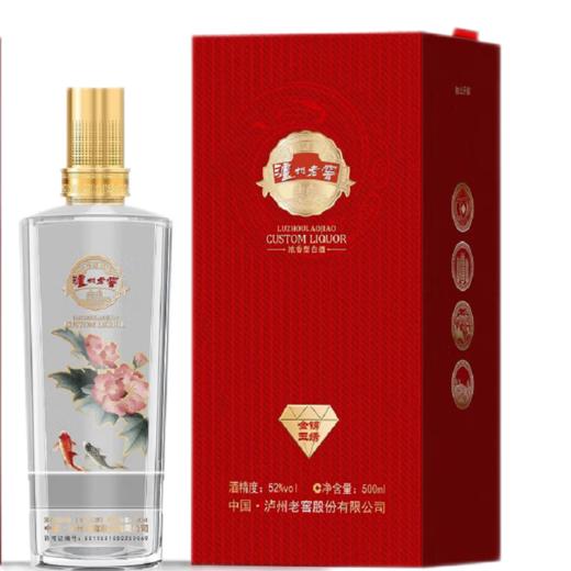 【福利好价】泸州老窖 金锦玉绣  浓香型白酒 52度/42度 500ml*6原箱 商品图1