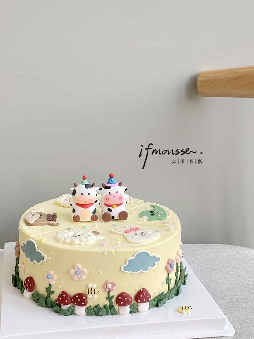 「女孩」手绘小动物幼儿园 可定制 商品图0