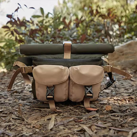 裁缝学苑AS368户外单肩摄影包斜挎包纸样背包防水旅行邮差包样板 商品图1