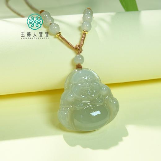 和田玉佛公吊坠约30*30mm 商品图0