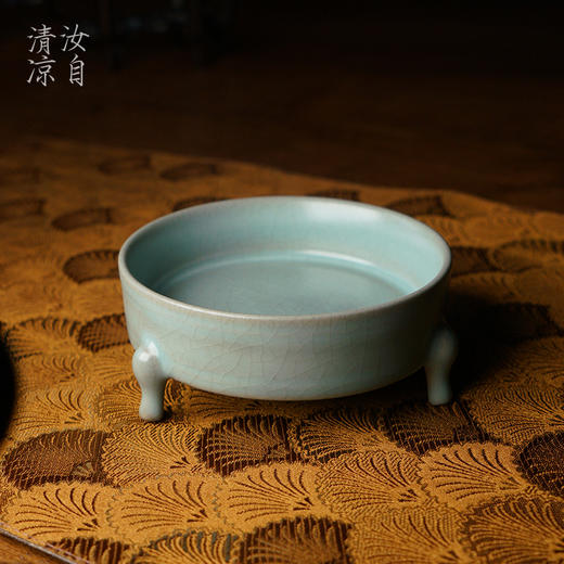 问鼎汝自清凉胆瓶 梅瓶 三足洗 长颈瓶 纸槌瓶（缺货） 商品图2