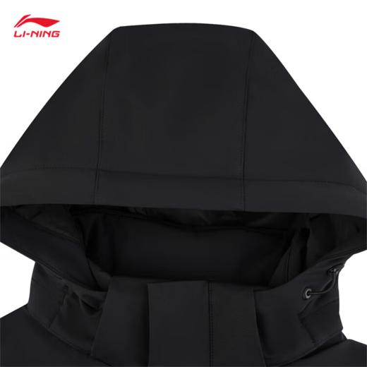 李宁羽绒服男子2024秋冬季新款短款连帽运动外套AYMU291 商品图2
