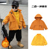 【轻便出行，时尚冲锋衣】同款儿童冲锋衣 男童秋冬款外套 新款三合一加绒上衣 男孩秋季外套-QQ 商品缩略图7