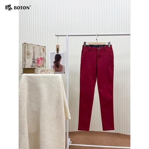 【第2件半价！尾货清仓不退换】波顿女士休闲窄脚长裤LE151314 商品图1