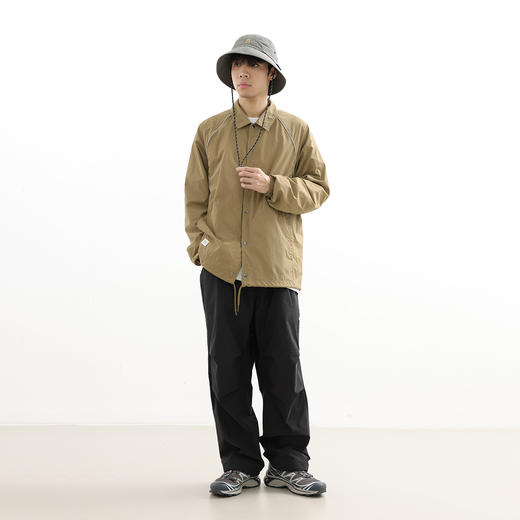 吃茶去chichaqu24秋冬反光教练夹克轻量街头休闲运动轻薄百搭男女 商品图1