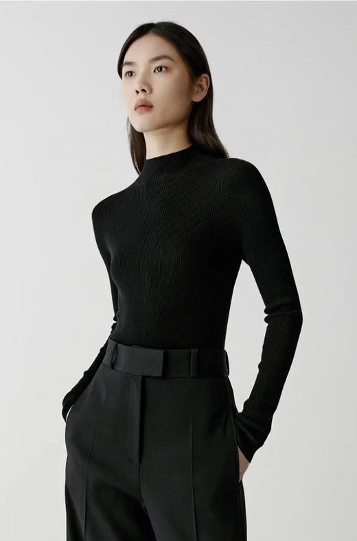 【2025年新团 再开启】今年无粉色 小禾 纯羊毛衫 可以机洗的 无缝 且显瘦还不易起球的羊毛针织衫来啦 商品图3