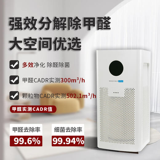 空气堡（AIRBURG）空气净化器家用 大空间全效净化除甲醛异味细菌 商品图0