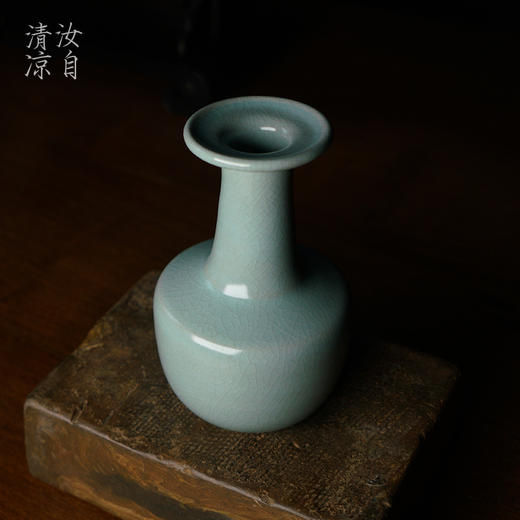 问鼎汝自清凉胆瓶 梅瓶 三足洗 长颈瓶 纸槌瓶（缺货） 商品图4