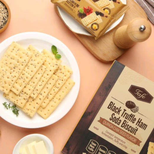 (山姆代购) Tafe黑松露火腿苏打饼干1.16kg 商品图3