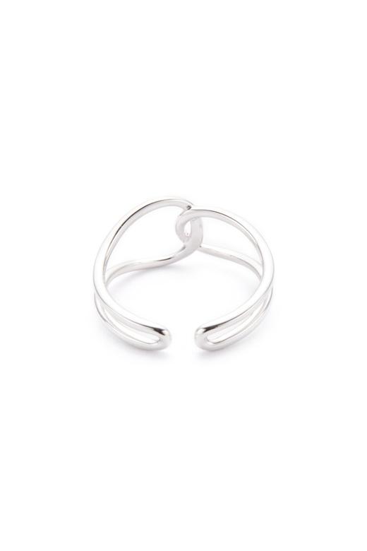 DEDE迪迪 极简风925银开口戒指 6697 商品图2