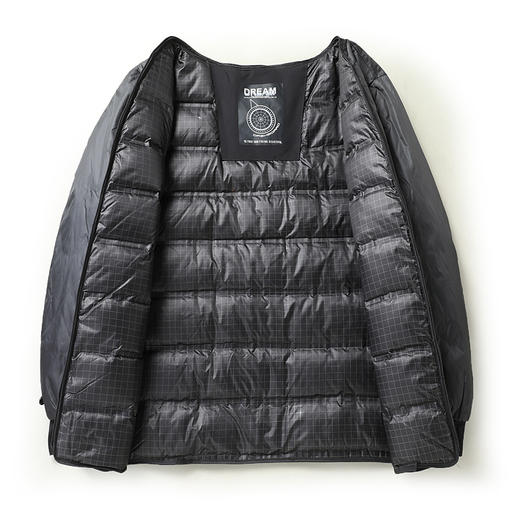 【可拆卸内胆】【新款DTX】大依优型大码可拆卸帽羽绒服夹克外套加肥加大肥佬休闲上衣男士胖子秋冬 商品图9