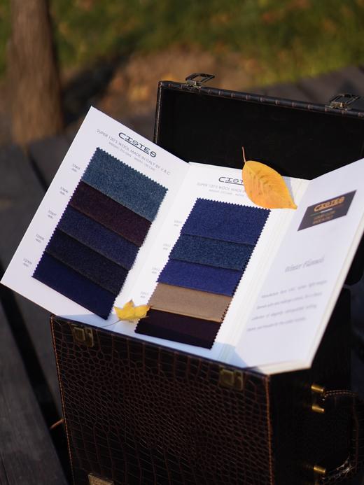 「20款可选」VBC exclusive for CISTES 120支澳洲美丽诺羊毛法兰绒意式工艺裤装 商品图3