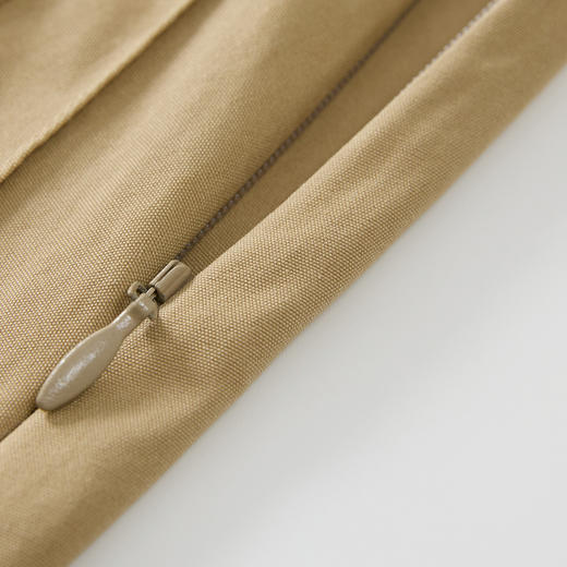 谜底半身裙女2024冬季新品通勤风百搭A字型百褶裙伞裙244MB1666 商品图3