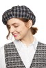 AVA 黑白格纹时尚贝雷帽 7793 商品缩略图0
