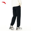 安踏运动裤男裤2024秋冬季新款复古泡芙绒男子针织长裤子152448307 商品缩略图3