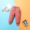 零下40度东北户外新款黑金儿童羽绒裤保暖加厚羽绒裤白鸭绒超厚防寒裤子哈尔滨旅游保暖装备 商品缩略图1