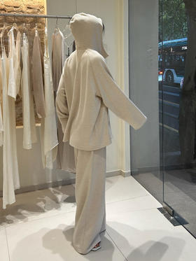 VC｜AAW24031 Willow wide trousers 松紧腰长裤 [ 白 / 棕 / 燕麦 ]