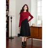 【1件75折】熙世界一整套初冬穿搭套装新款高级氛围感毛衣针织连衣裙两件套 商品缩略图4