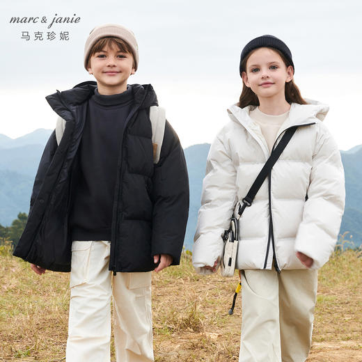 【无缝羽绒服】马克珍妮男童三防超轻保暖羽绒服冬装新款241565 商品图1