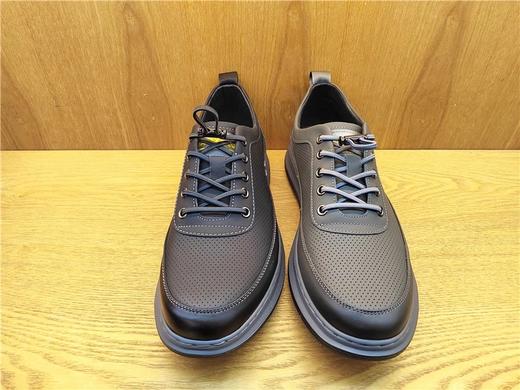 豪行春季新款12160016纯皮真皮商务休闲男鞋皮鞋单鞋 商品图1