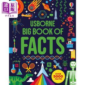 预售 【中商原版】尤斯伯恩大本书 科普大全书 Big Book of Facts 英文原版 儿童科普绘本 自然科学读物 精装进口童书 Usborne