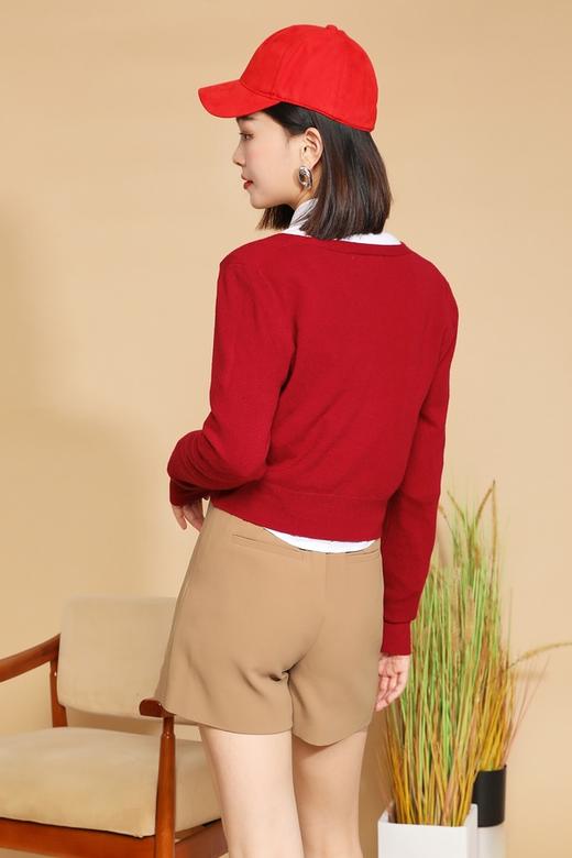 L.Fleuri 百搭V领针织开衫 14501 商品图4