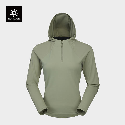 KAILAS凯乐石 户外运动 女款连帽功能长袖T恤 KG2437216【Z】 商品图0