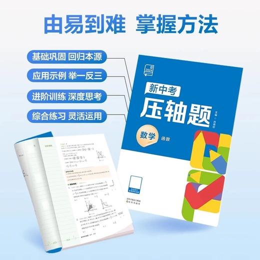 2025新版全品新中考压轴题化学物理数学函数几何初中三年级复习资料书 商品图1