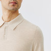 东黎 • 精纺男士秋冬针织POLO衫百搭简约纯色休闲长袖 4879 商品缩略图6