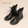 Wayne Flex韦恩平底马丁靴经典圆头短靴系带高帮甜酷百搭女靴WF6247 商品缩略图9