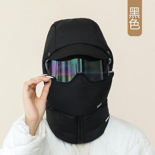 【一件顶三件！户外多功能帽子】女冬季加厚防风面罩保暖神器骑行电动车防寒套头棉帽雷锋帽男。ry 商品图8