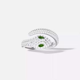 【不退不换，介意勿拍】APM Monaco 戒指（银色单只）  A20641XKG