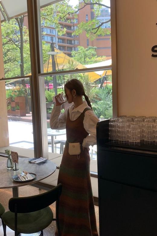 ANSUABEL ins风渐变针织背心连衣裙 19285 商品图4