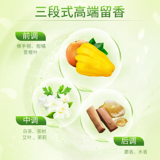 蓝月亮  白茶香浓缩柔顺剂1kg*2 商品图1