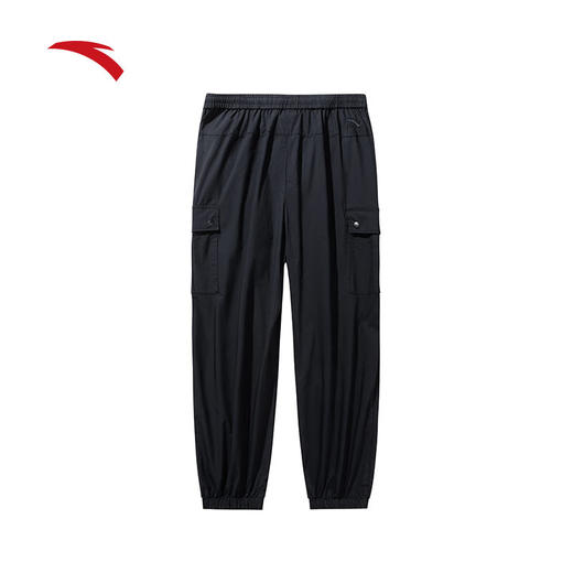 安踏（ANTA）梭织运动长裤男秋冬季新款潮流休闲宽松束脚工装裤子152448512 商品图0