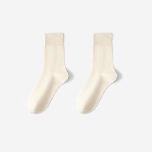 秋冬长筒袜六色中筒袜女袜日系堆堆袜 商品图10