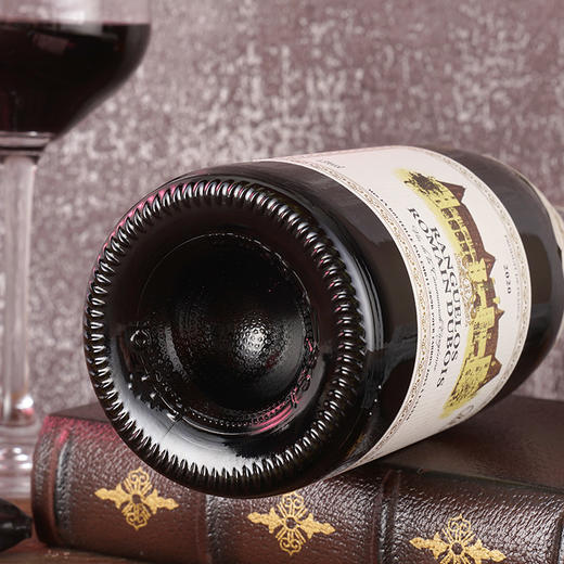 【法国原瓶进口】瑾瑜白鹿堡朗克鲁 罗曼奥丁红葡萄酒  750ml双支 礼袋装 商品图1