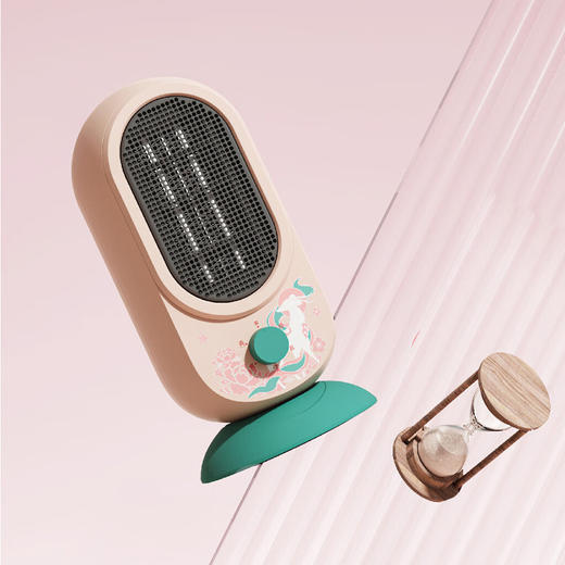 【精选】彩虹与敦煌联名款3秒速热广角取暖器  家用高颜值桌面小型暖风机 商品图1