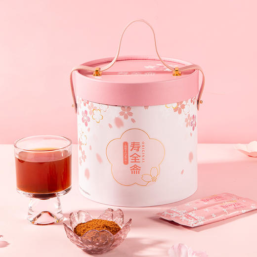 寿全斋 红糖姜茶抱抱桶固体饮料 600g 商品图5