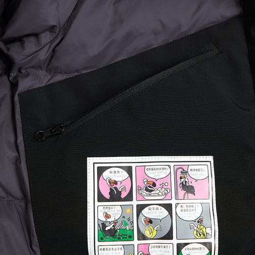 【新品上新】HX 冬季短款带帽羽绒服90绒S100444104101 商品图13