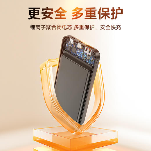 浩酷hoco. 支架款PD20W 磁吸快充移动电源(10000mAh)(3C)(A+)CJ19 商品图5