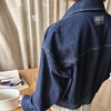 【顺丰包邮】20203 洛诗琳美式复古蓝时髦感复古风翻领牛仔外套女058 商品缩略图4