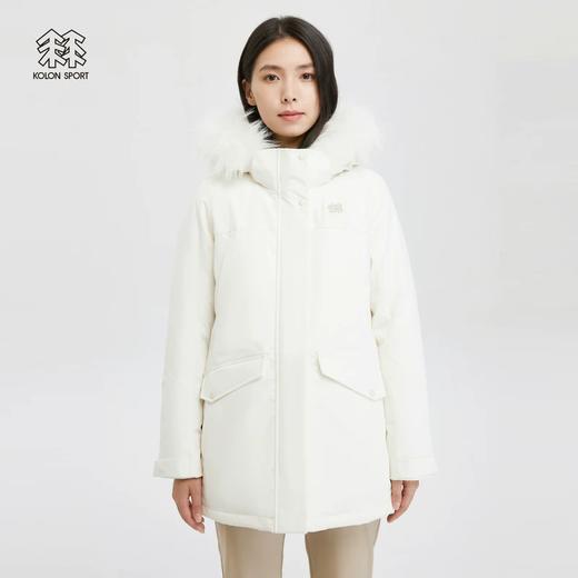 点此购买 可隆冬季女士轻量型防风防水保暖鹅绒服 bk 302641 商品图2