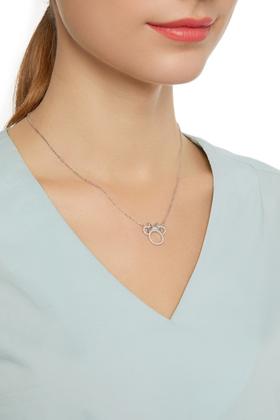 HAYES 米奇头造型锆石项链 6710