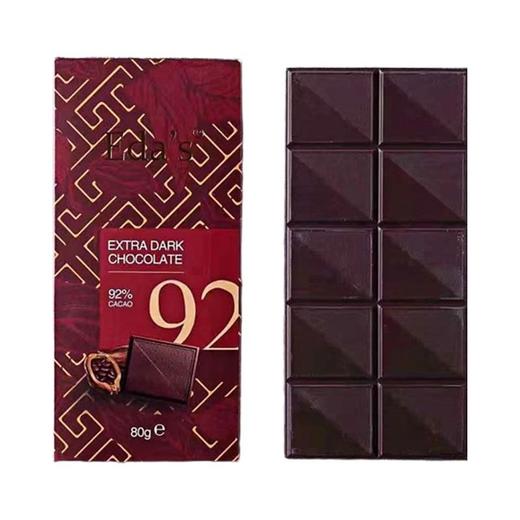 艾达的世界 92%黑巧克力 80g/盒 商品图2