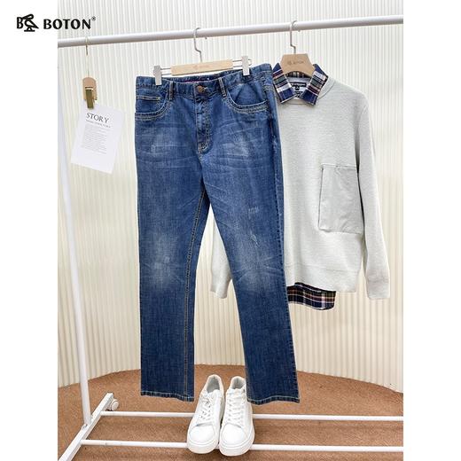 波顿男士弯袋牛仔裤ME627118 商品图1