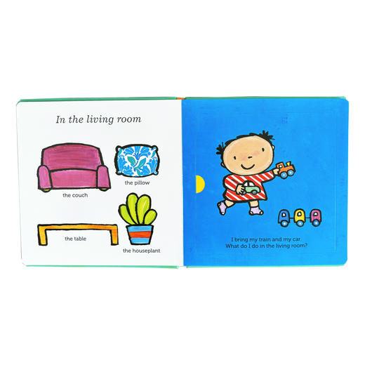 【clavis】My house 日常生活原版英文儿童绘本 商品图2