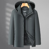 【可拆卸内胆】【新款DTX】大依优型大码可拆卸帽羽绒服夹克外套加肥加大肥佬休闲上衣男士胖子秋冬 商品缩略图1